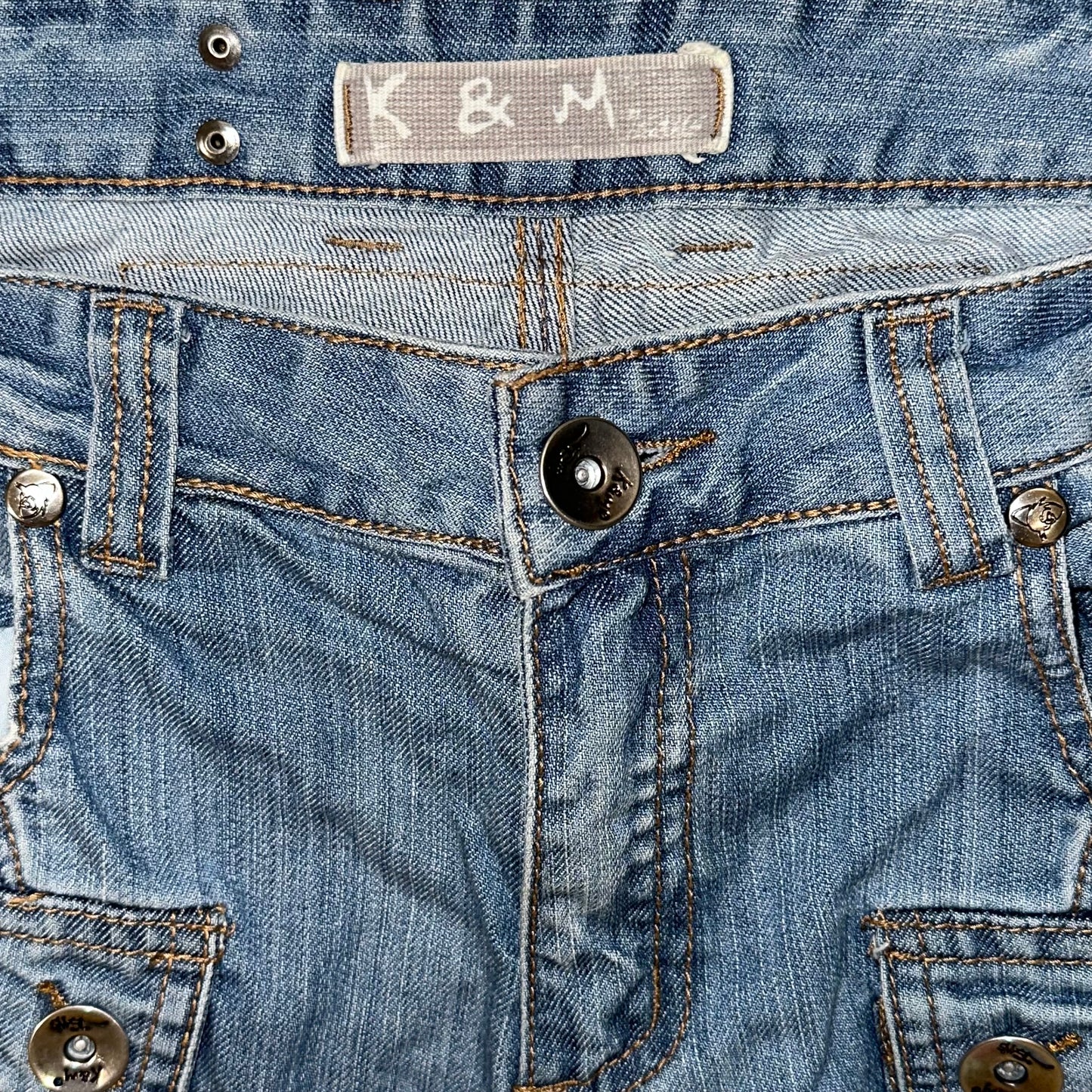 Y2k Kosmo Lupo Biker Jeans