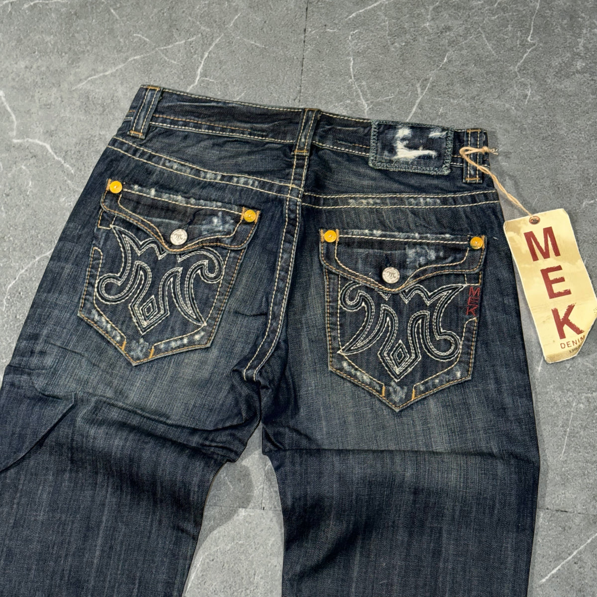 Y2k Mek Denim USA Oaxaca Bootcut Jeans