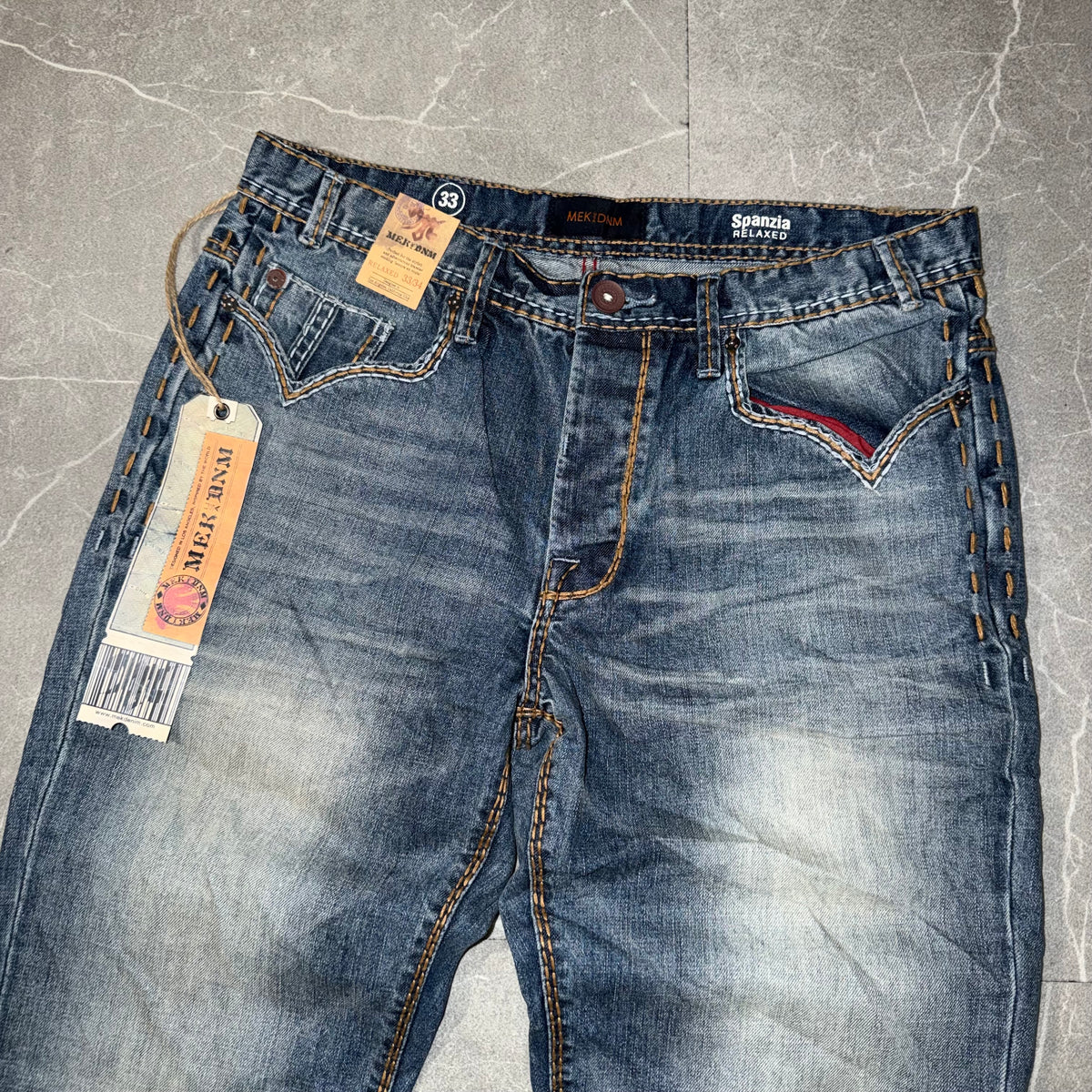 Y2k Mek Denim USA Spanzia Relaxed Jeans