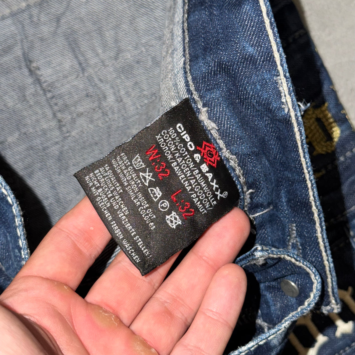 Cipo & Baxx Biker Jeans