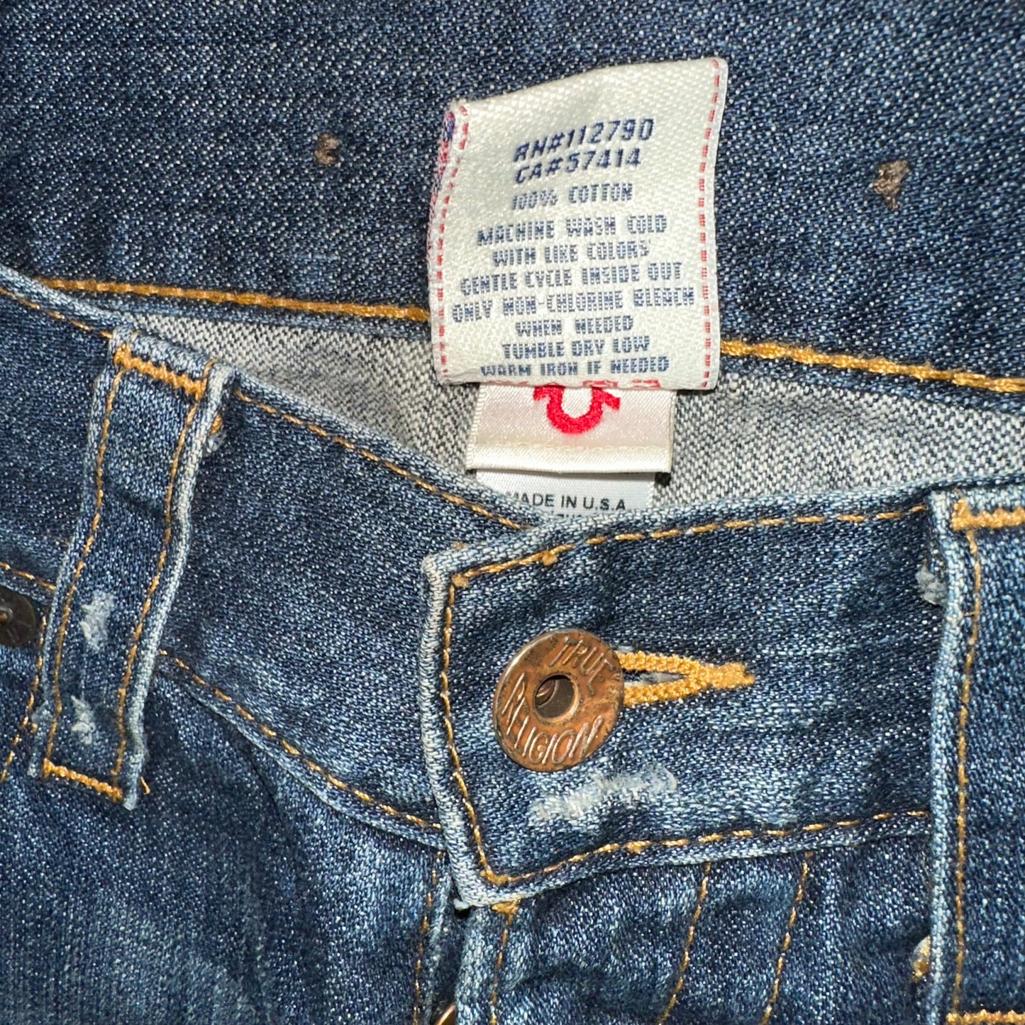 Vintage True Religion Geno Jeans
