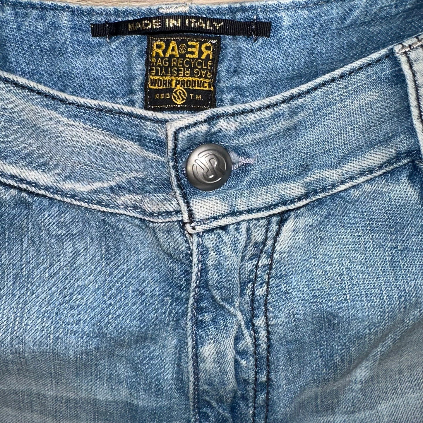 Y2k Rag Recycle Jeans