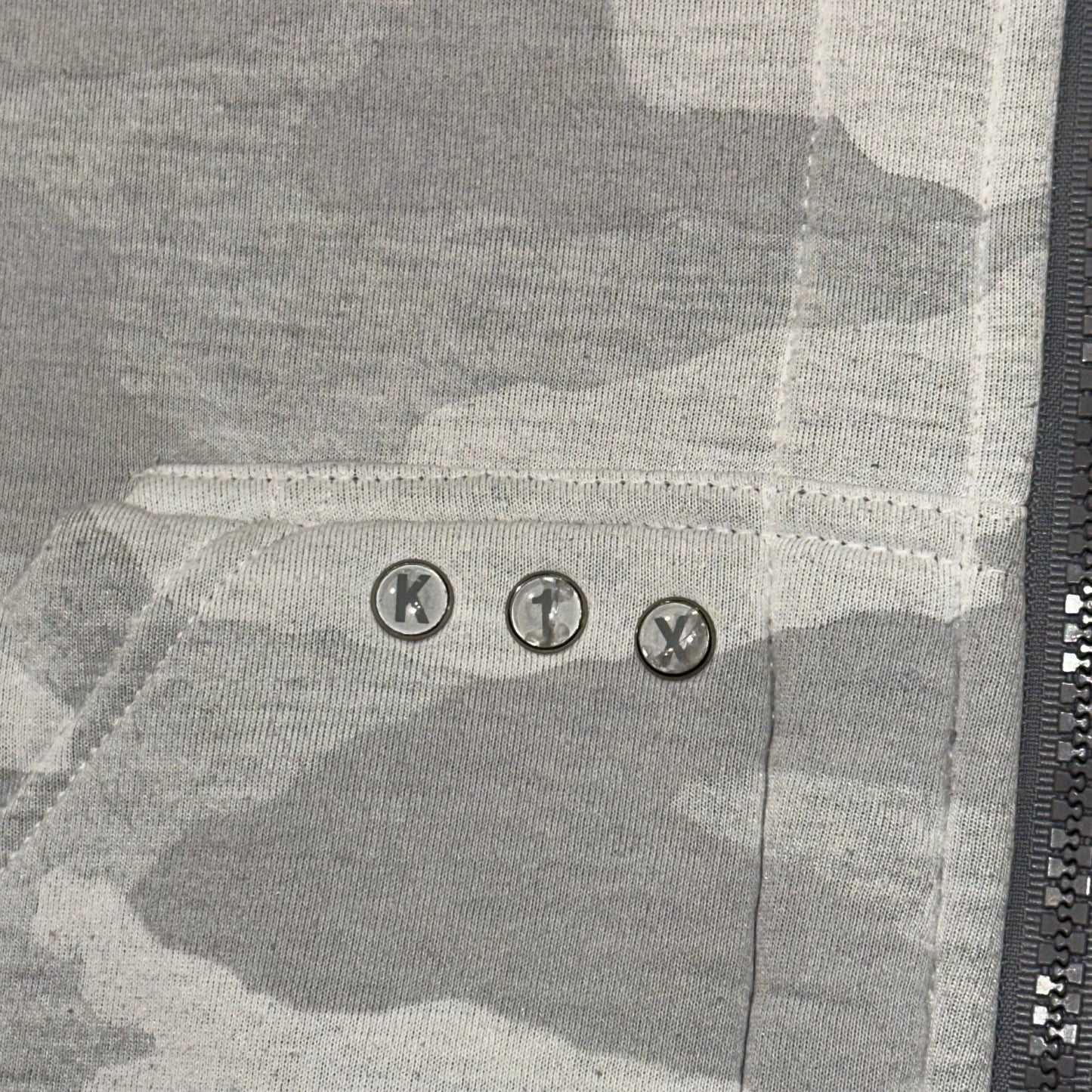 Vintage KiX 2Face Hooded Jacket