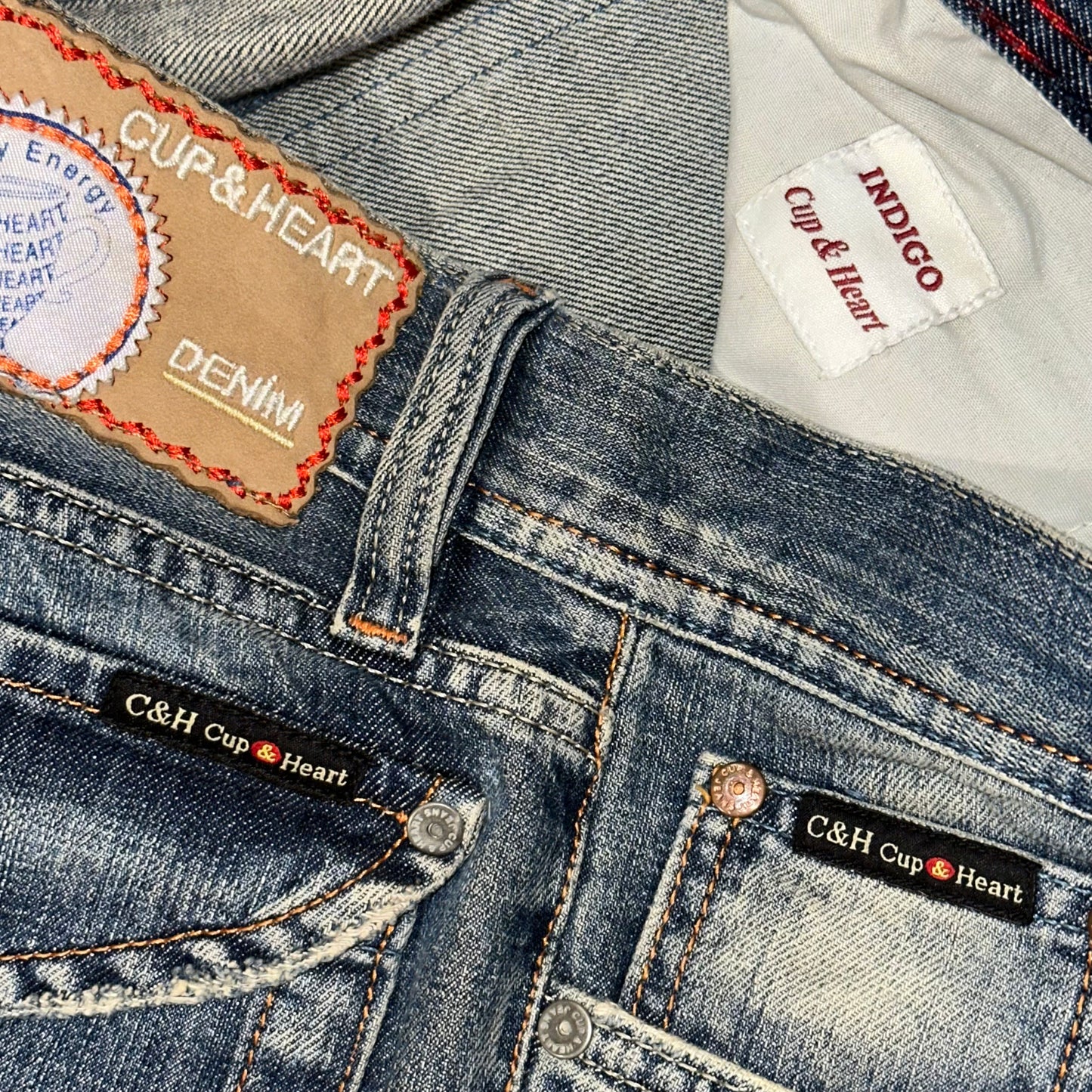 Y2k Cup & Heart wmns jeans