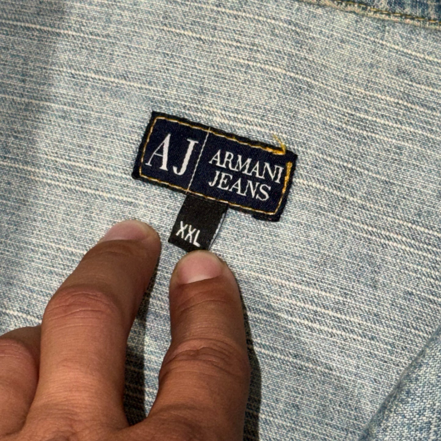 Vintage Armani Jeans Denim Jacket