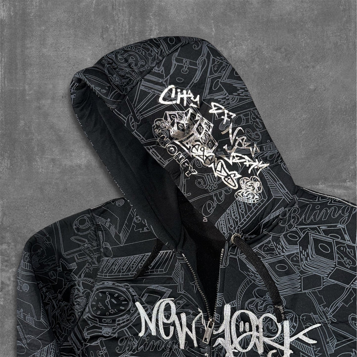 New York Legends Hooded Jacket