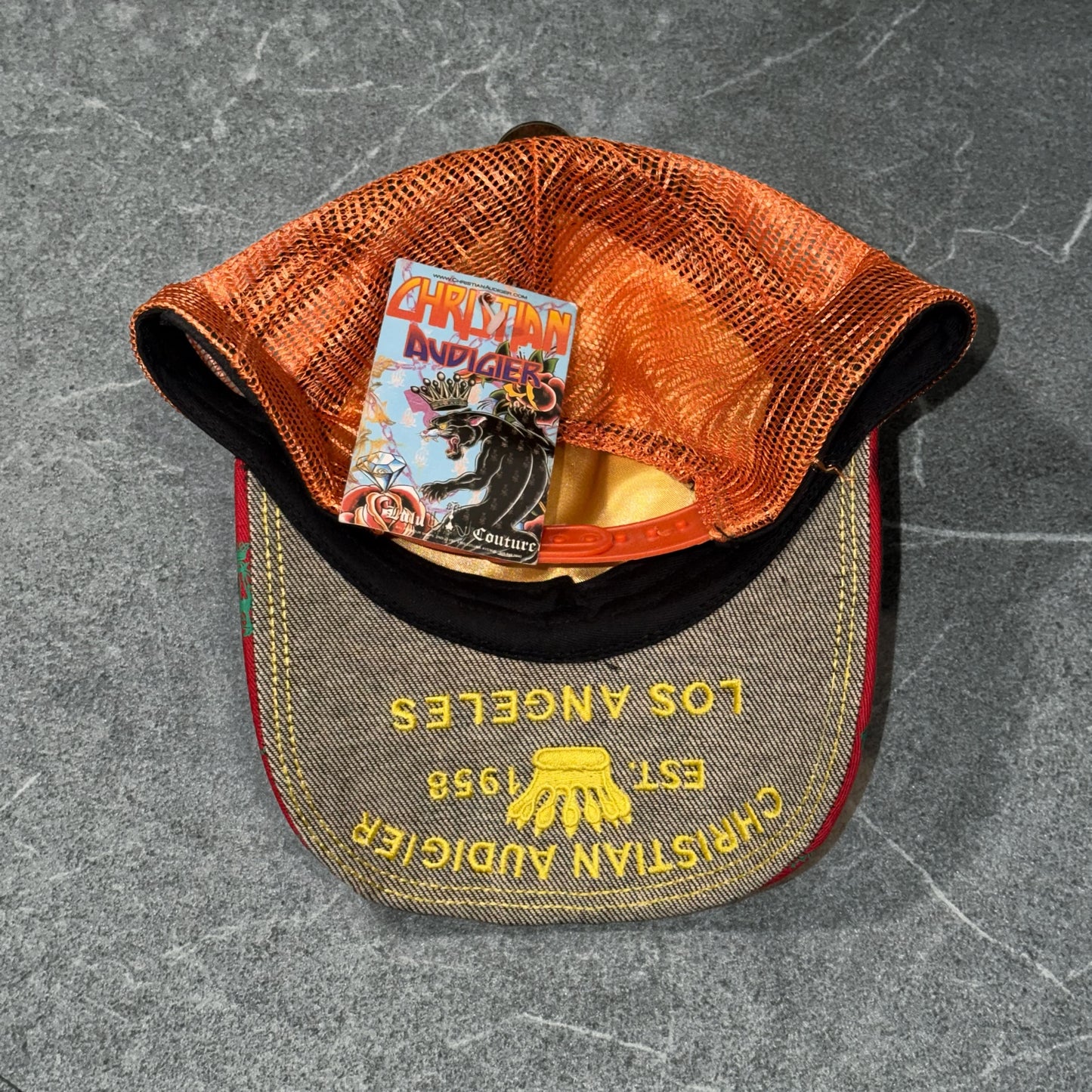 Y2k Christian Audigier Cap