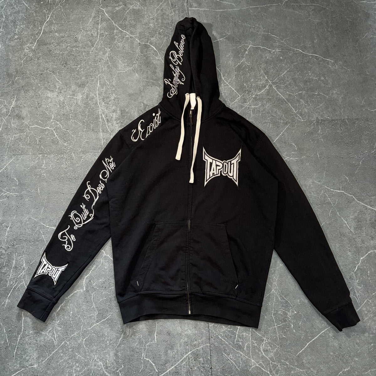 Y2k Tapout Believe Zip-Up