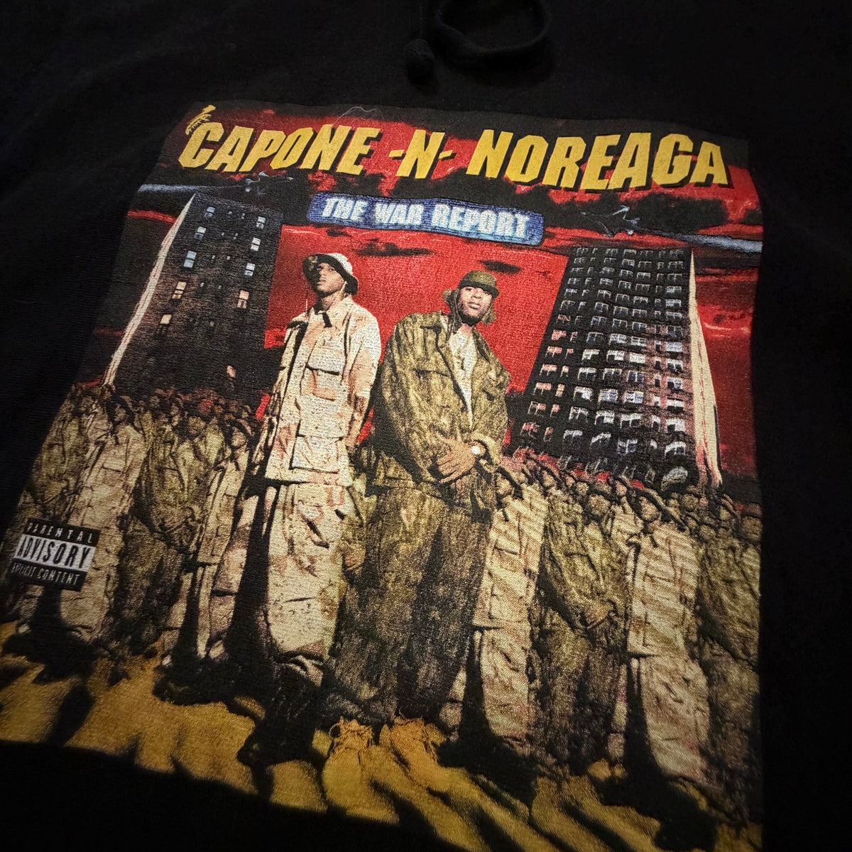 Supreme X Capone N Noreaga War Report CNN Hoodie