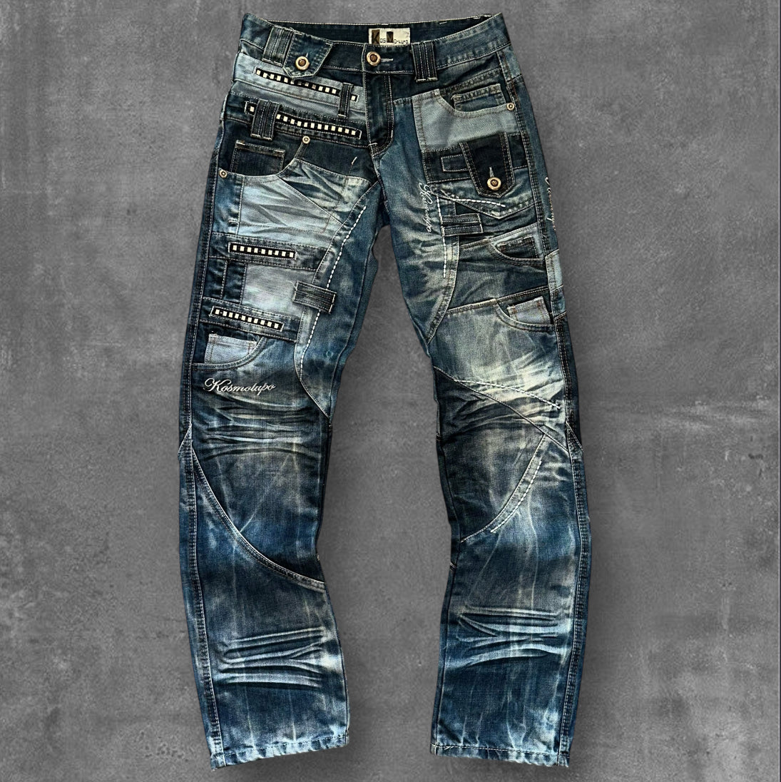 RARE! Kosmo Lupo Biker Jeans