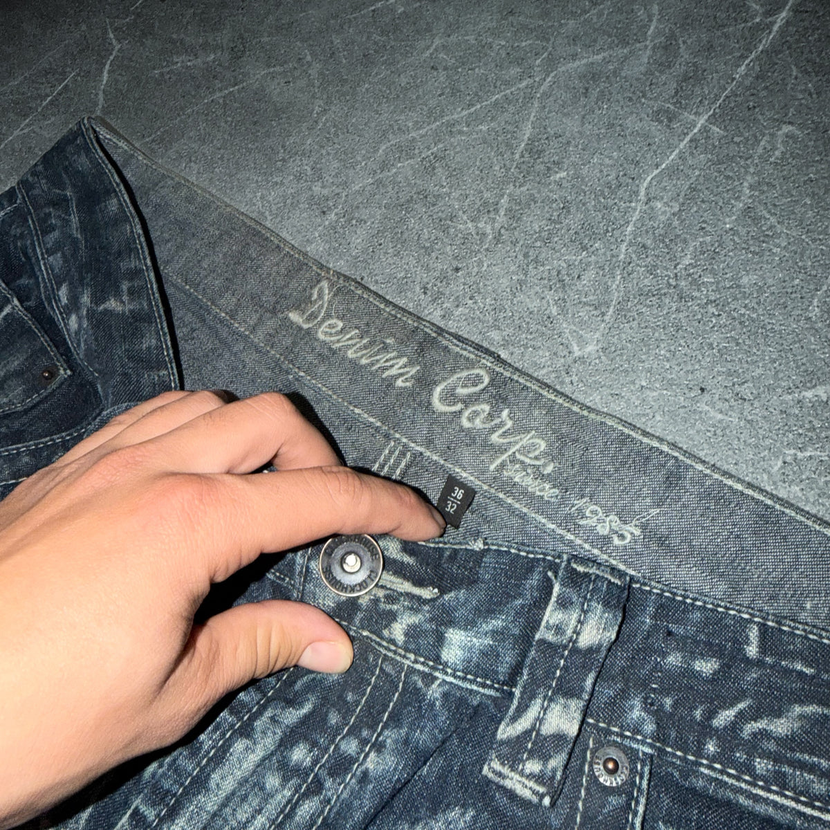 Vintage Denim Carp. Faded Jeans
