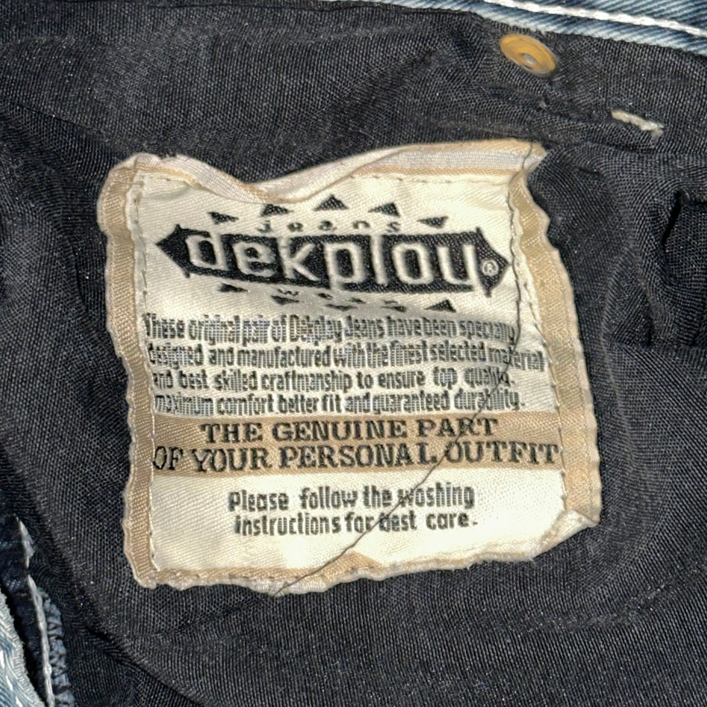 Vintage Dekploy Baggy Jeans