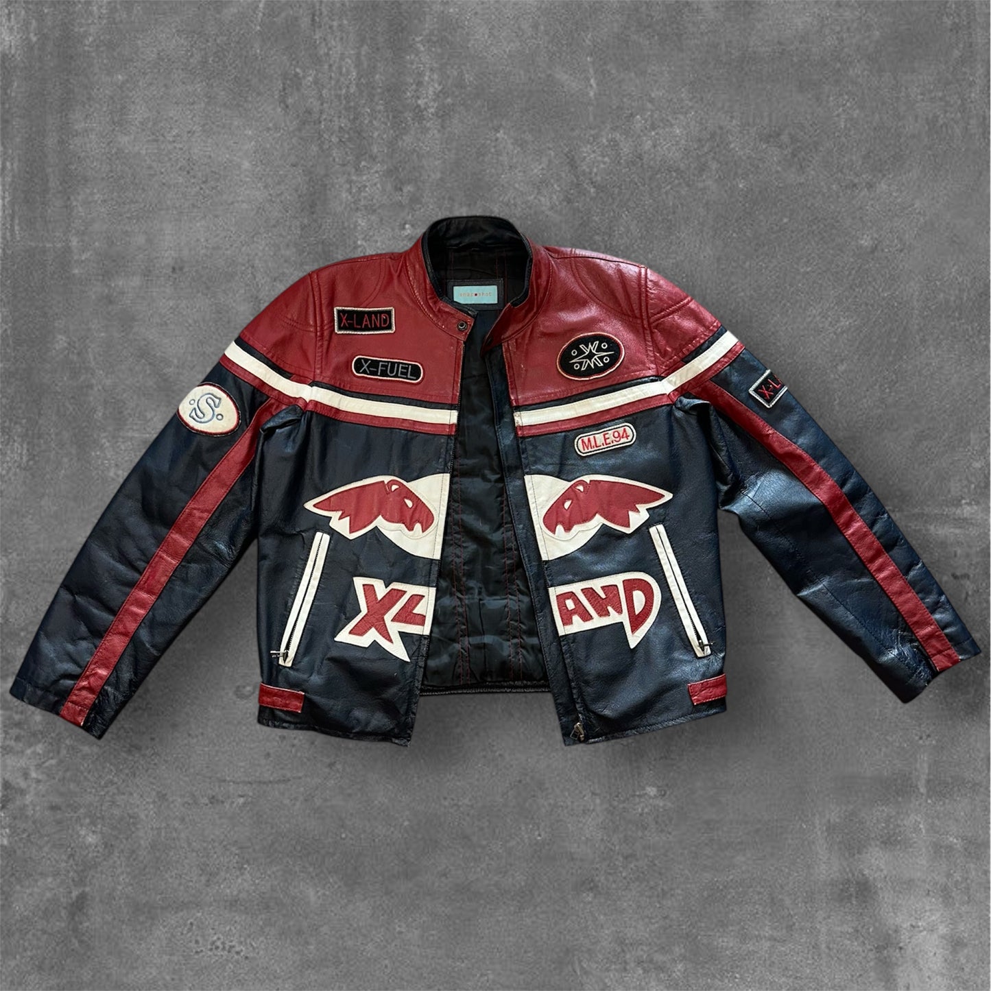 Xland Leather Biker Jacket