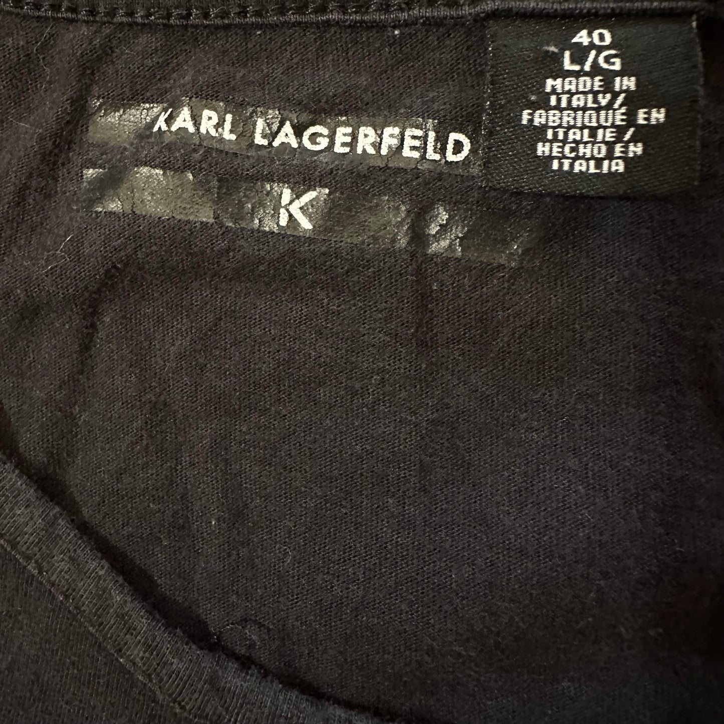 Y2k Karl Lagerfeld wmns tee