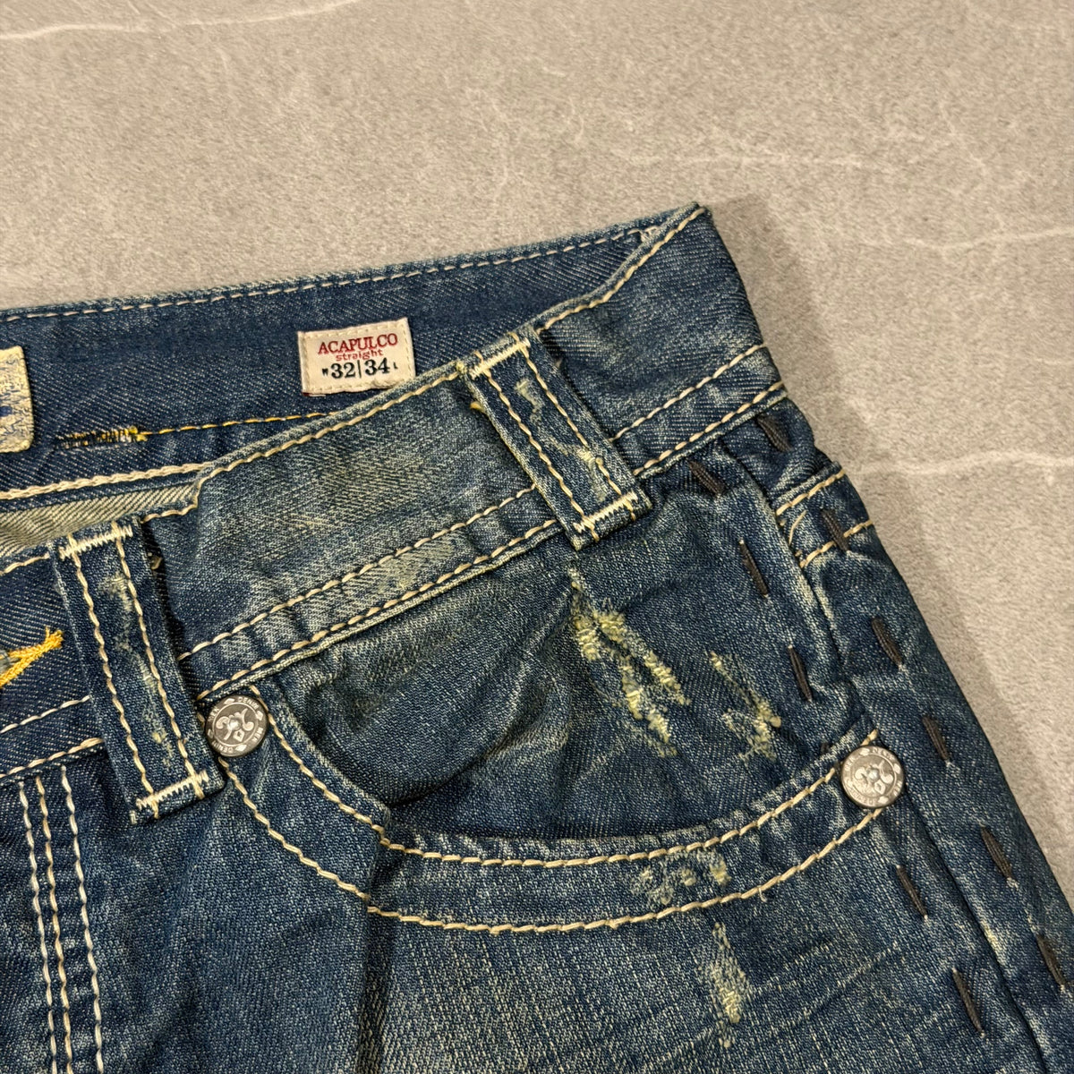 Y2k Mek Denim USA Acapulco Jeans