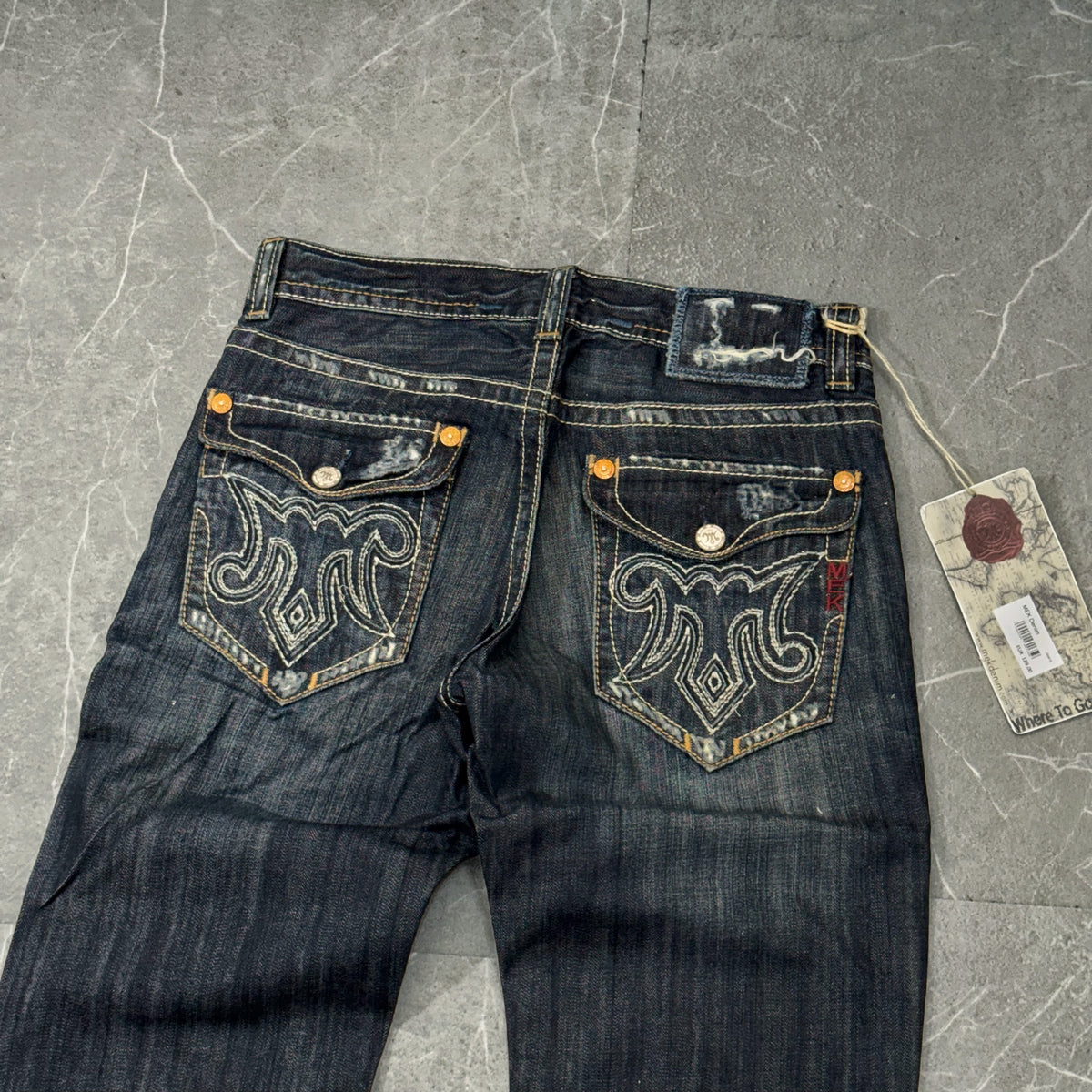 Y2k Mek Denim USA Oaxaca Bootcut Jeans