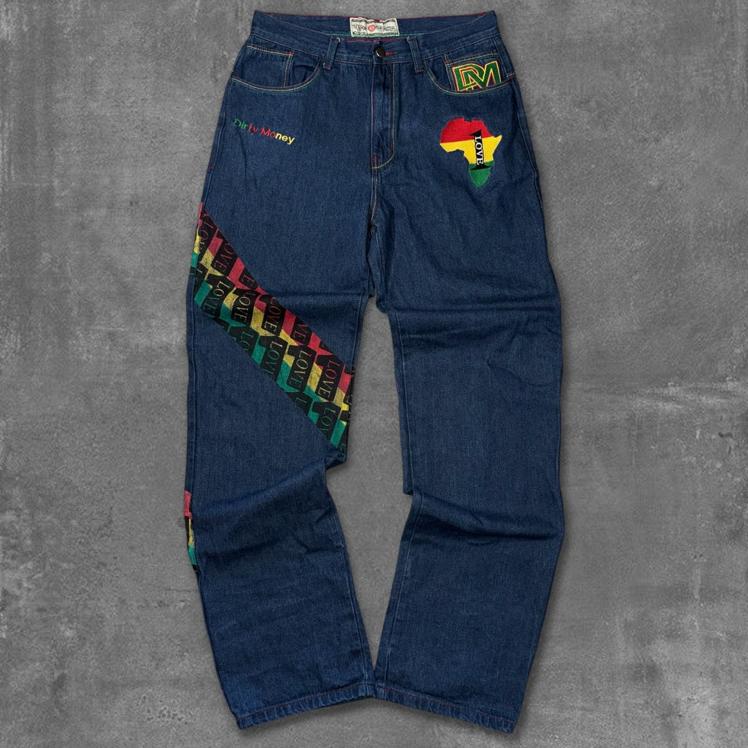 Dirty Money Baggy Jeans