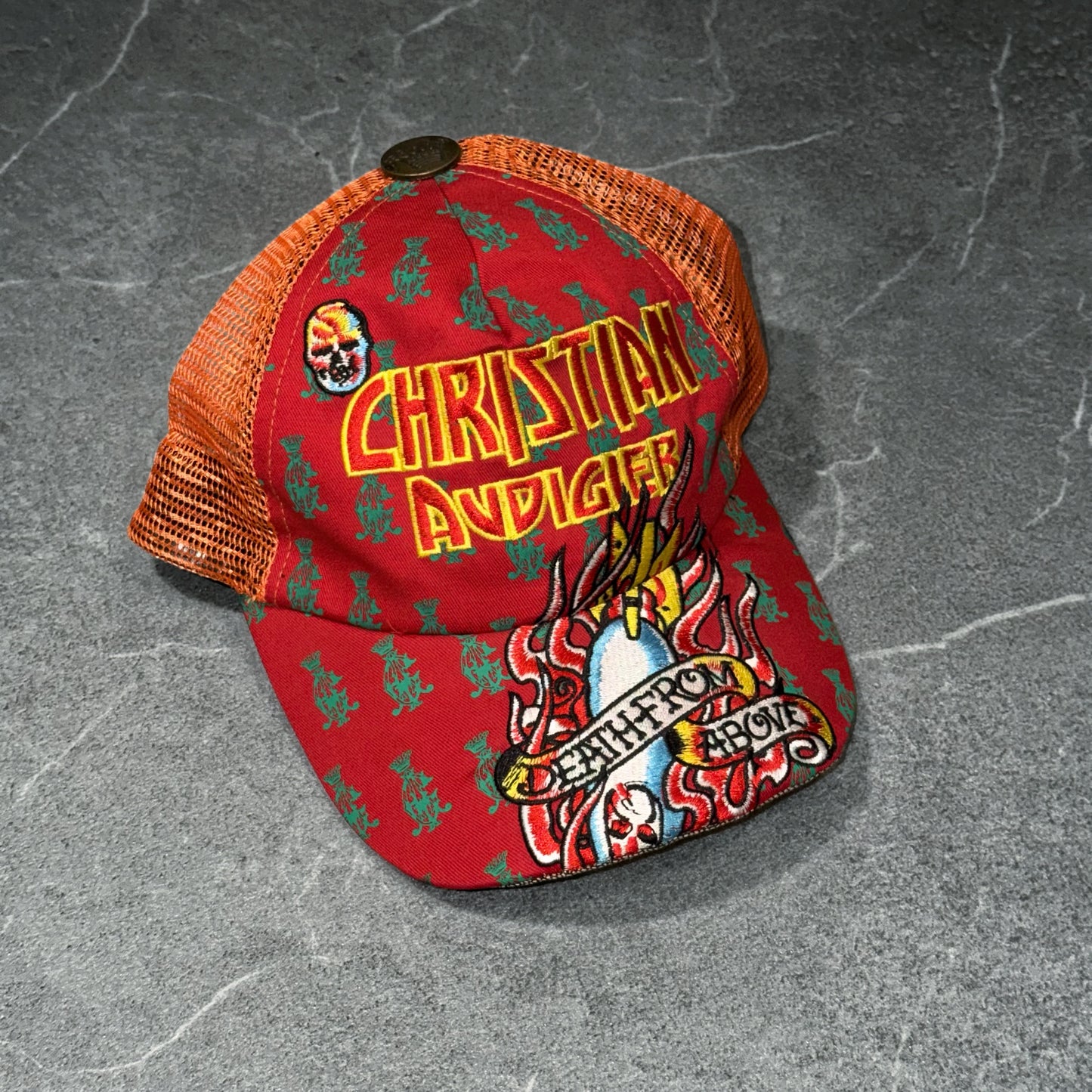Y2k Christian Audigier Cap