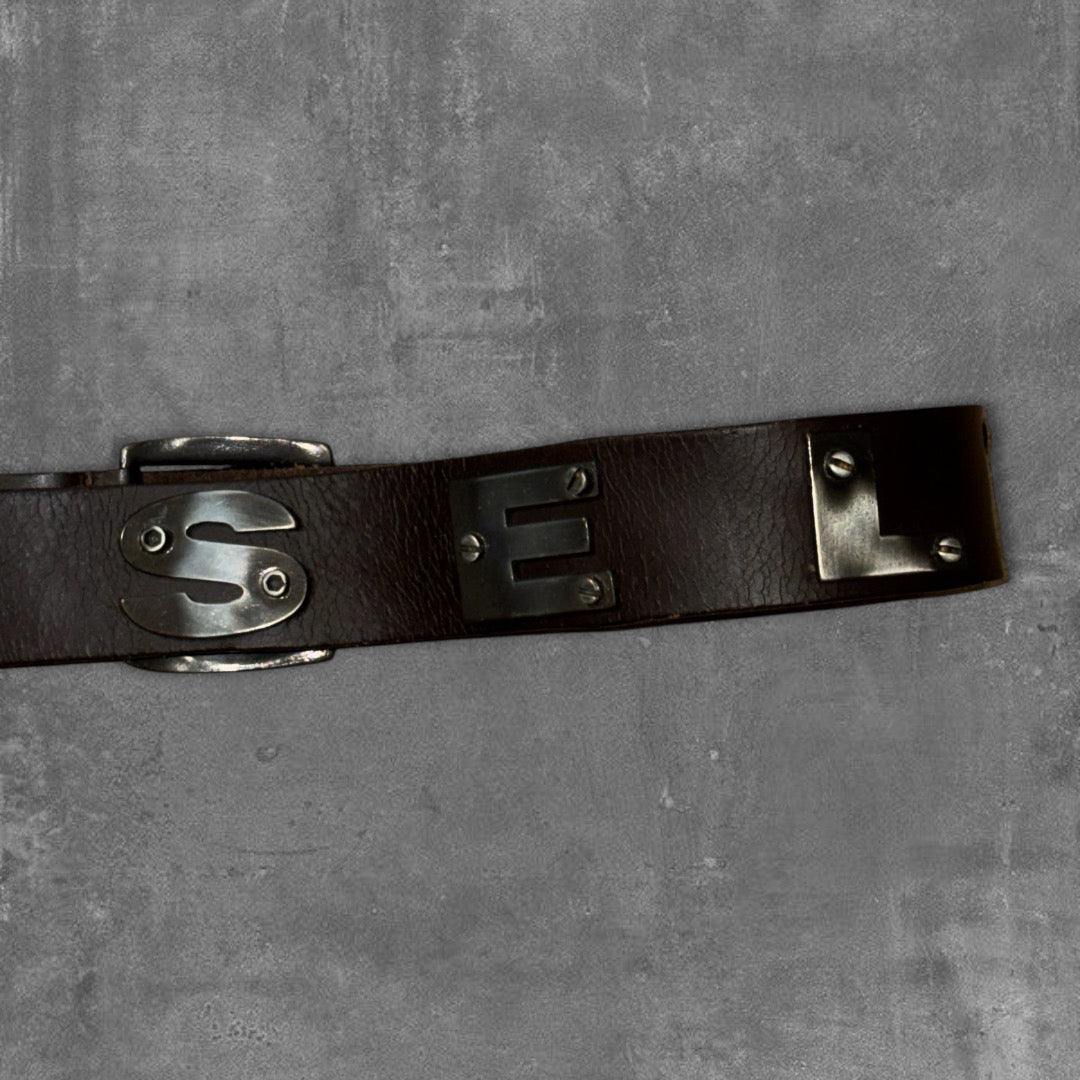 Vintage Diesel Leather Belt 110cm