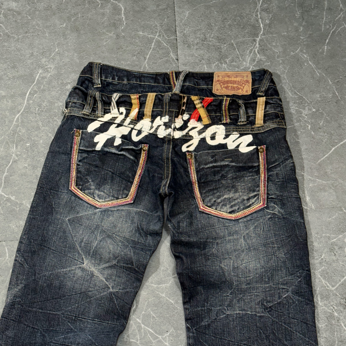 Y2k Unbranded Double Waist Bootcut Jeans