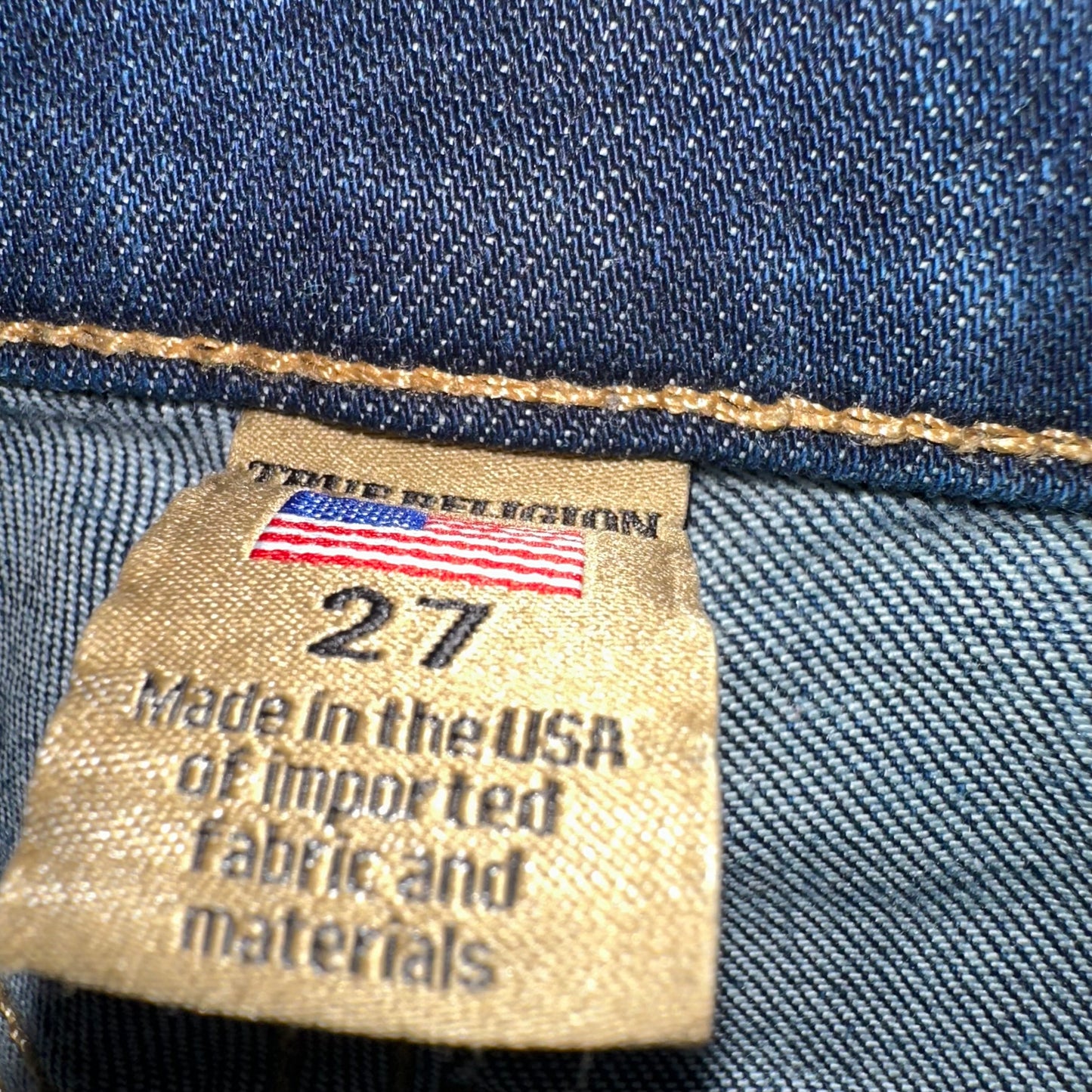 True Religion wmns low rise jeans