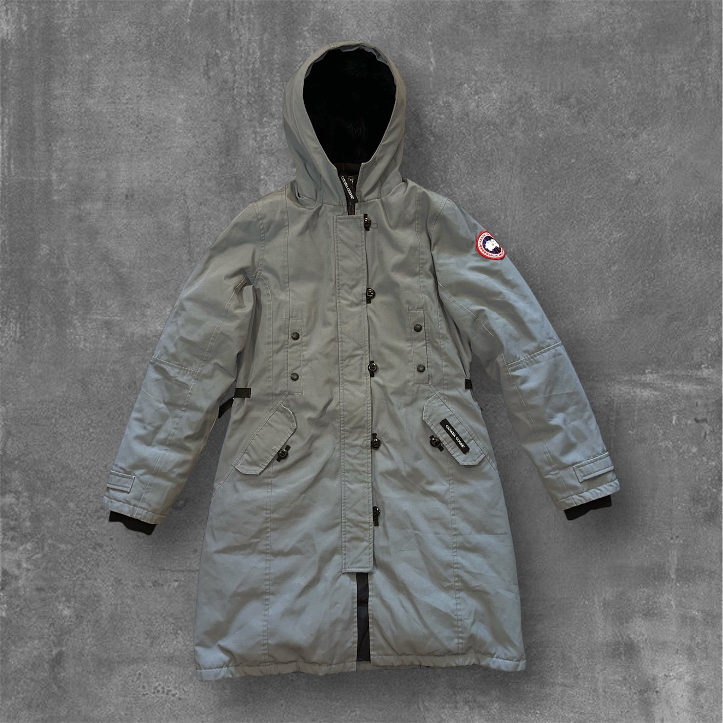 Canada Goose Kensington Parka Grey Gray wmns Jacket