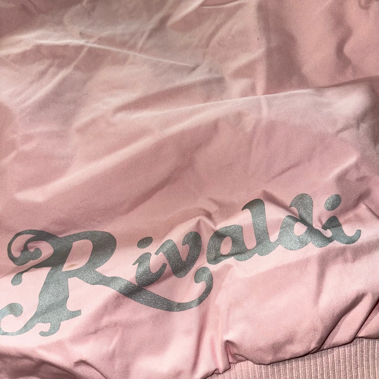 Y2k mcbling Rivaldi lady… Cropped Puffer Jacket