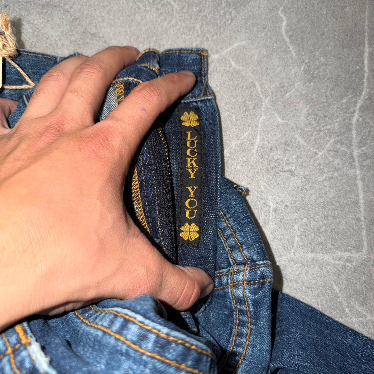 Y2k Lucky Brand “Lucky You” Flared Jeans