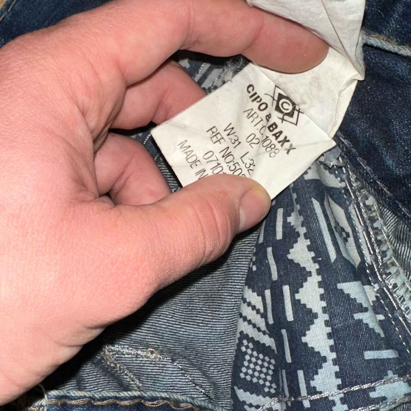 RARE! Cipo & Baxx Biker Jeans