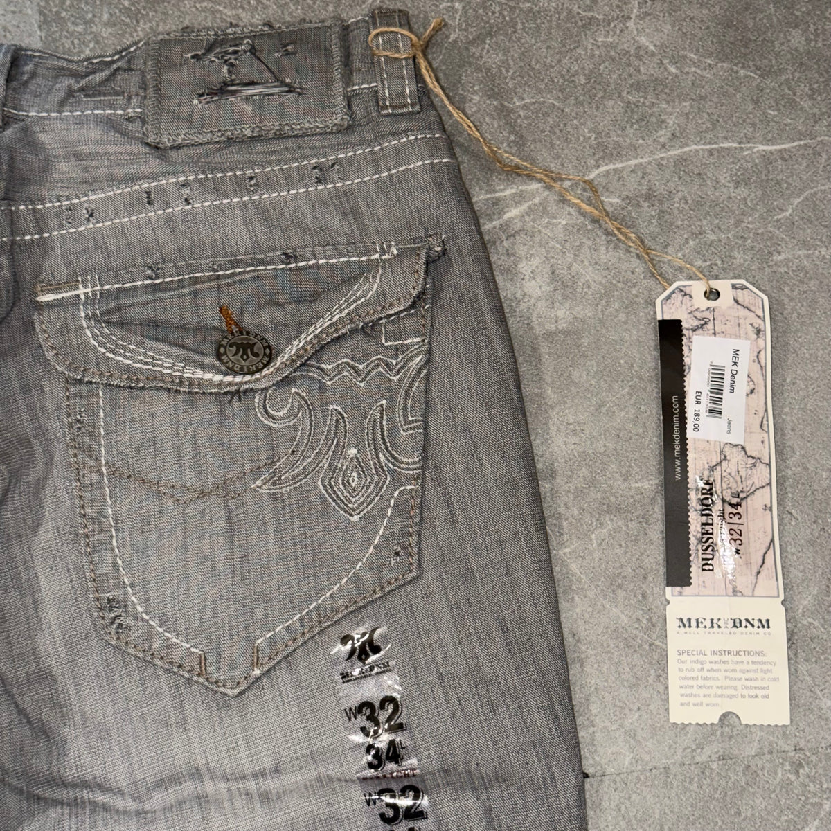 Y2k Mek Denim USA Dusseldorf Pants