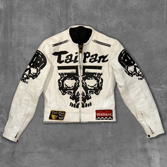 Vintage Tai-Pan Heavy Leather Biker Jacket