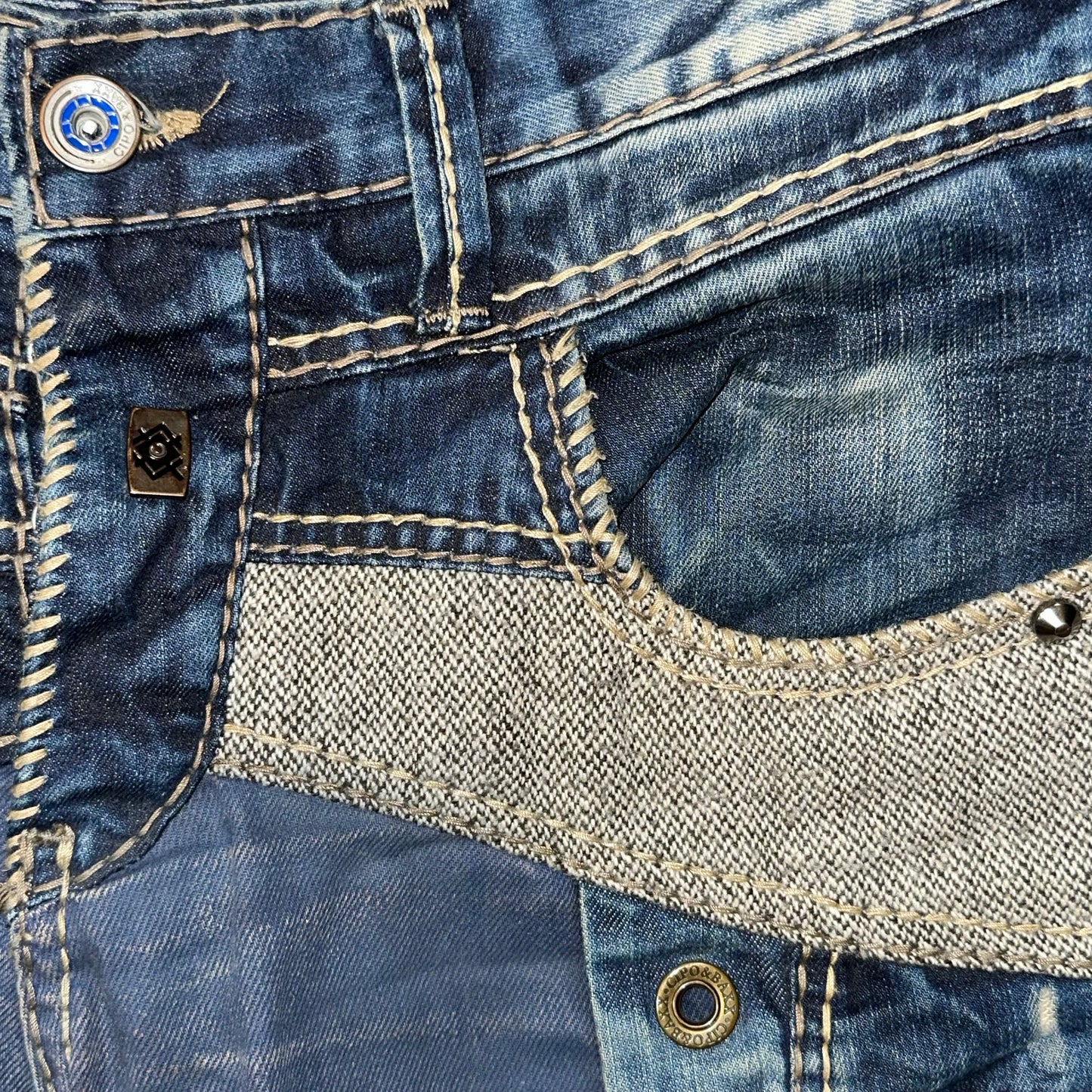 RARE! Cipo & Baxx Biker Jeans