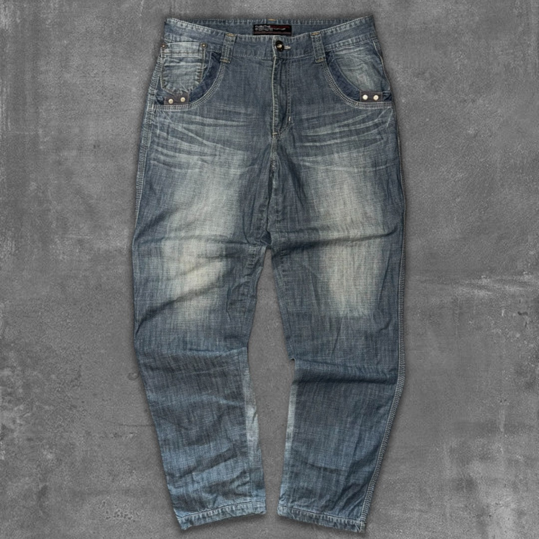 Y2k 09 Fubu Baggy Jeans