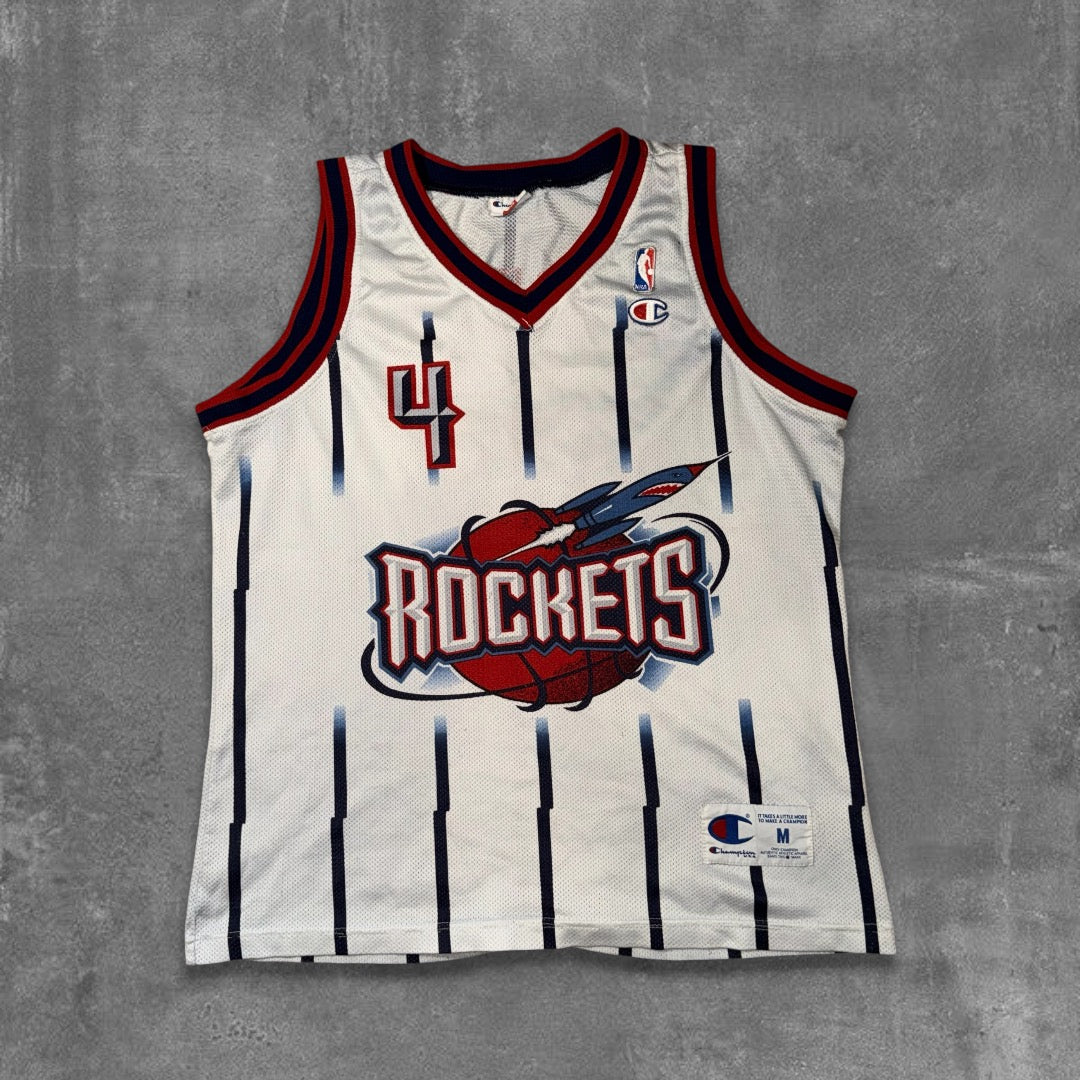Vintage 90s Champion Rockets #4 Barkley Jersey