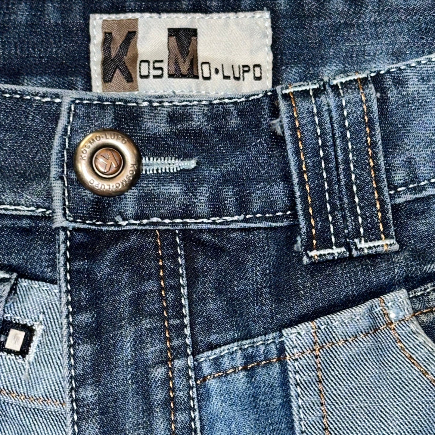 RARE! Kosmo Lupo Biker Jeans