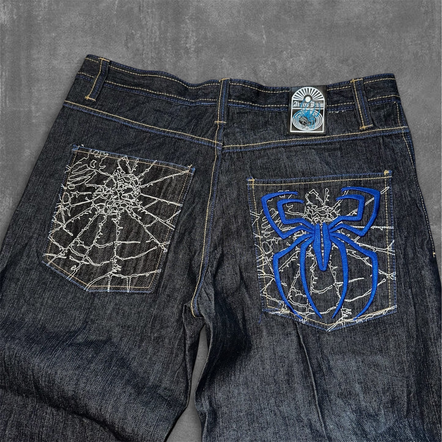 Vintage Akcess Spiderman Baggy Jeans