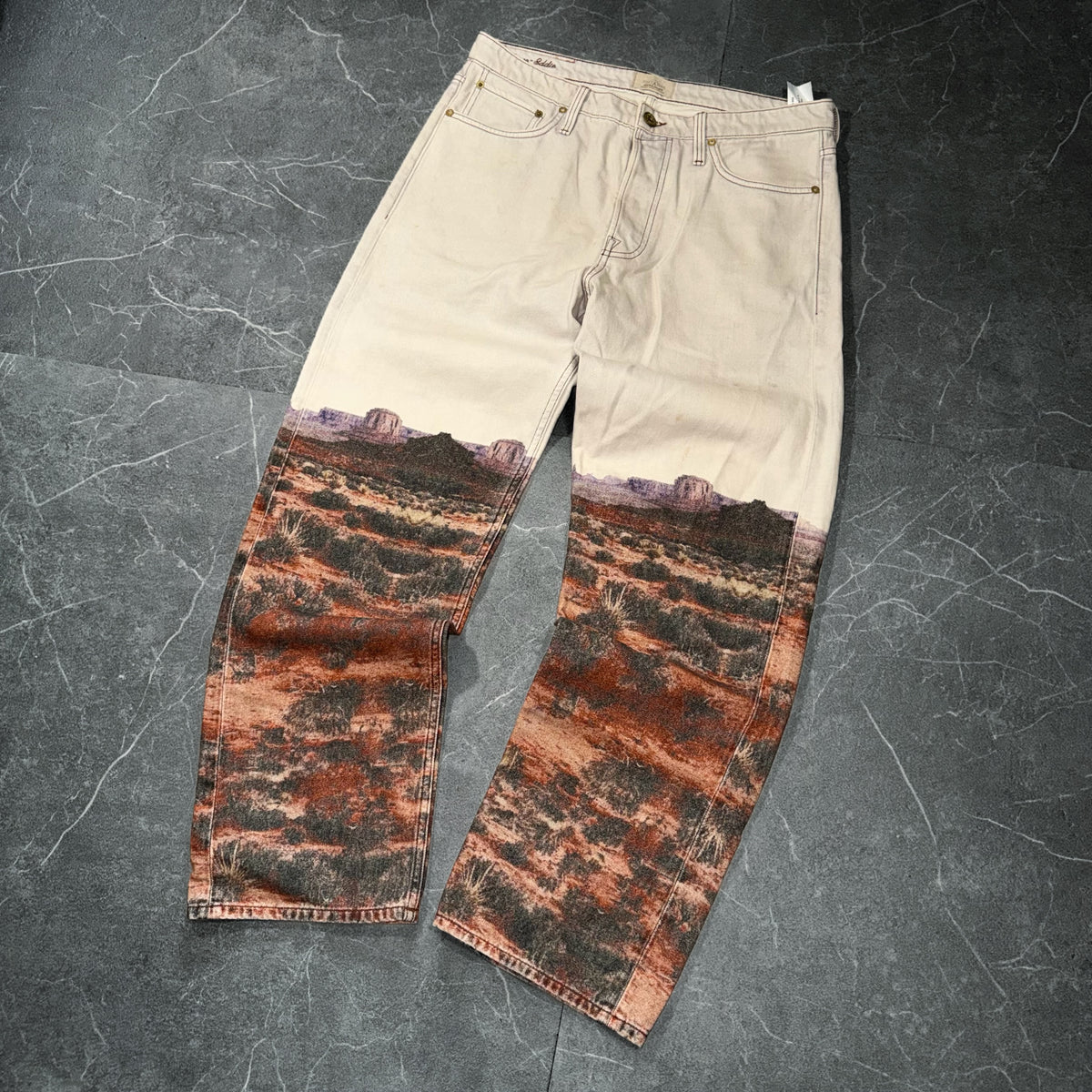 Jack & Jones Dessert Print Eddie Jeans