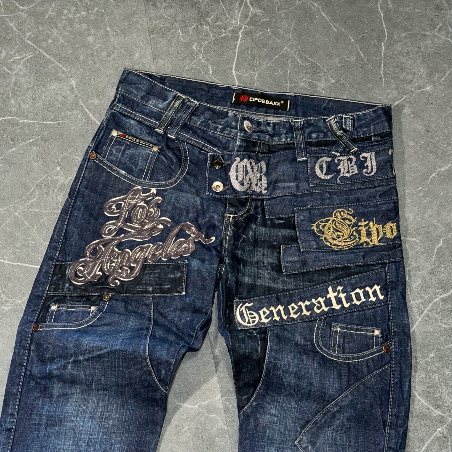 Y2k RARE Cipo & Baxx 2waist Jeans