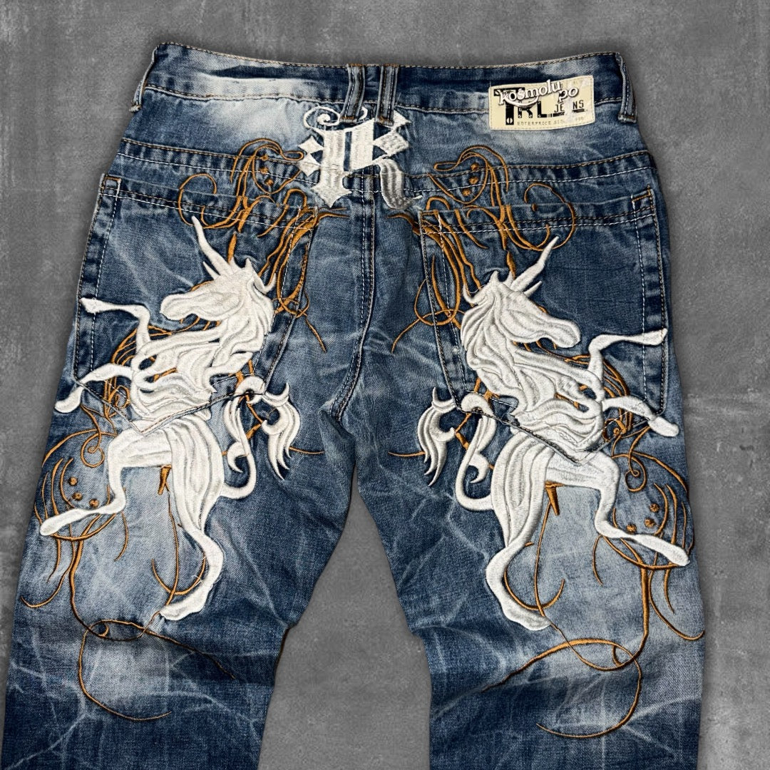 Y2k Kosmo Lupo Jeans