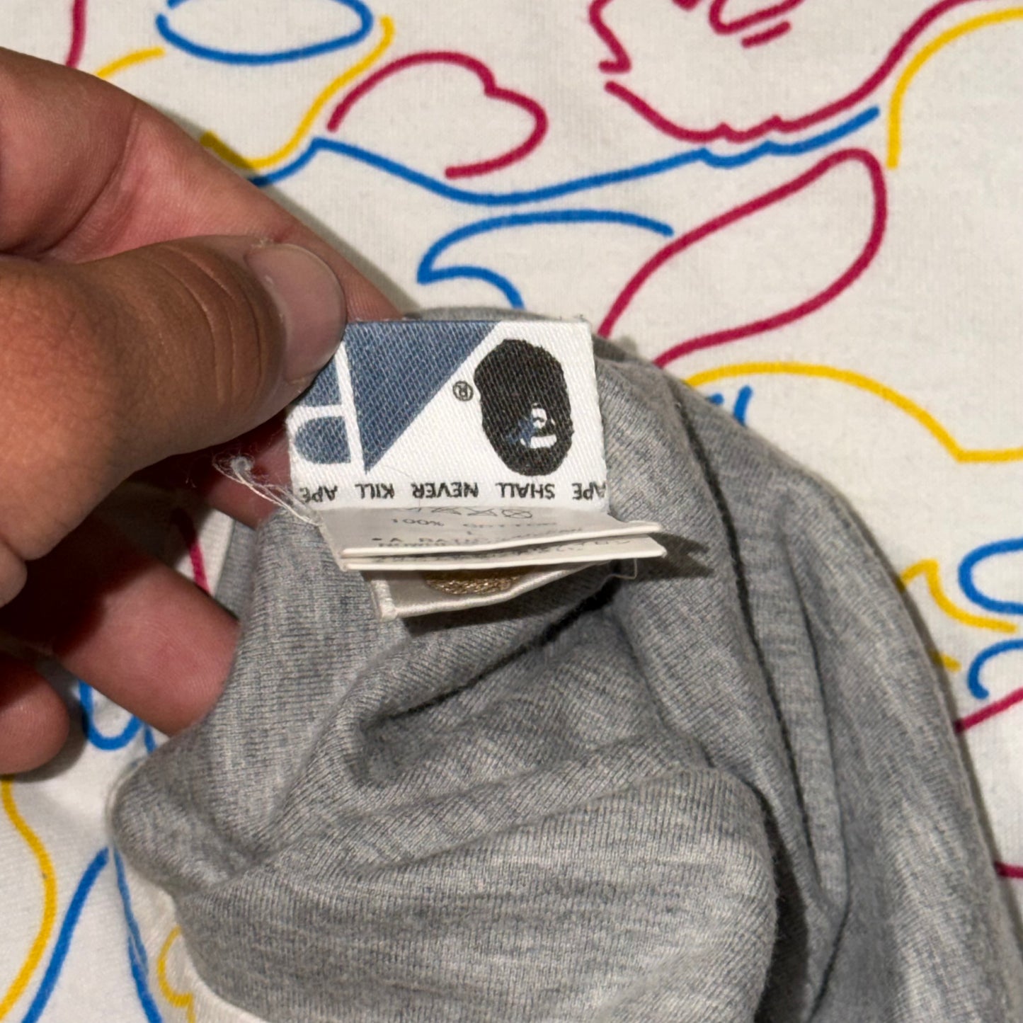 A Bathing Ape NEON Camo 2006-07 Crewneck