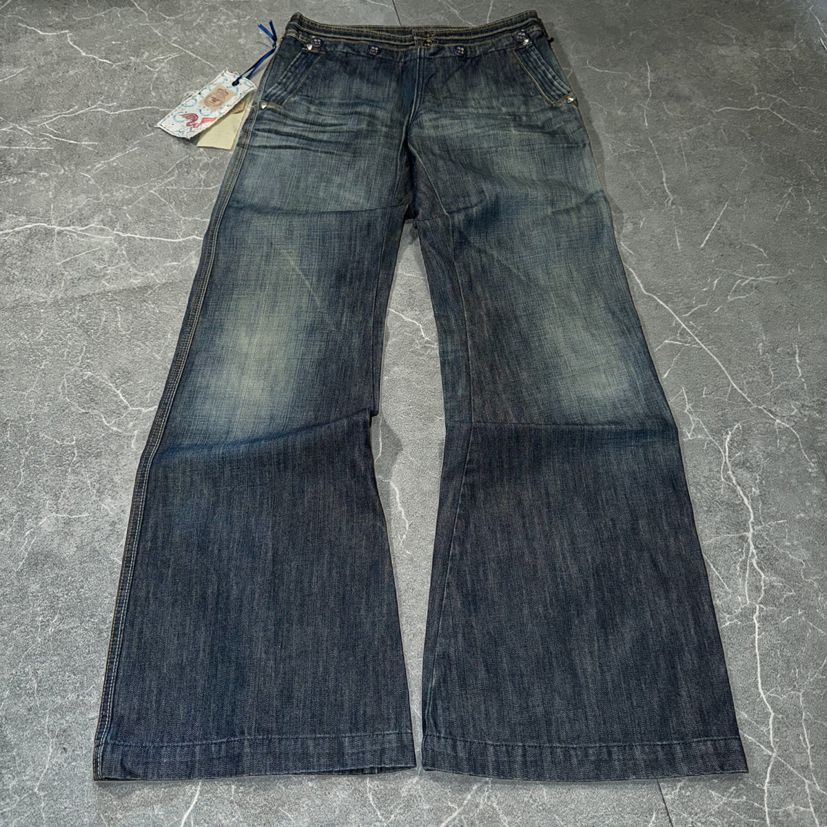Y2k Replay Wmns Flared mid rise Jeans