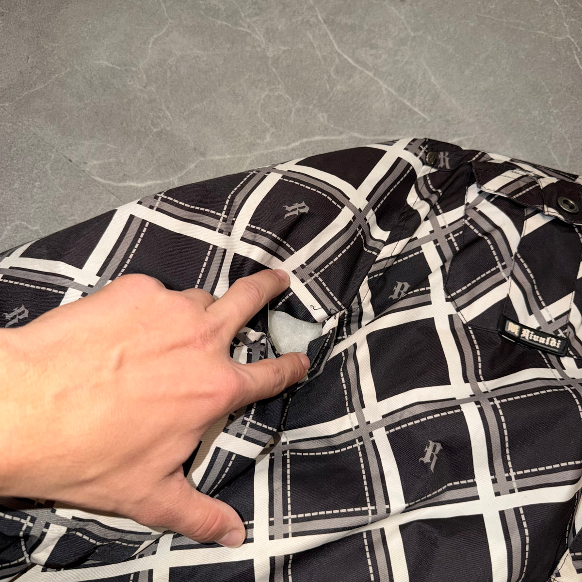 90s Hip-Hop Rivaldi Bomber Jacket