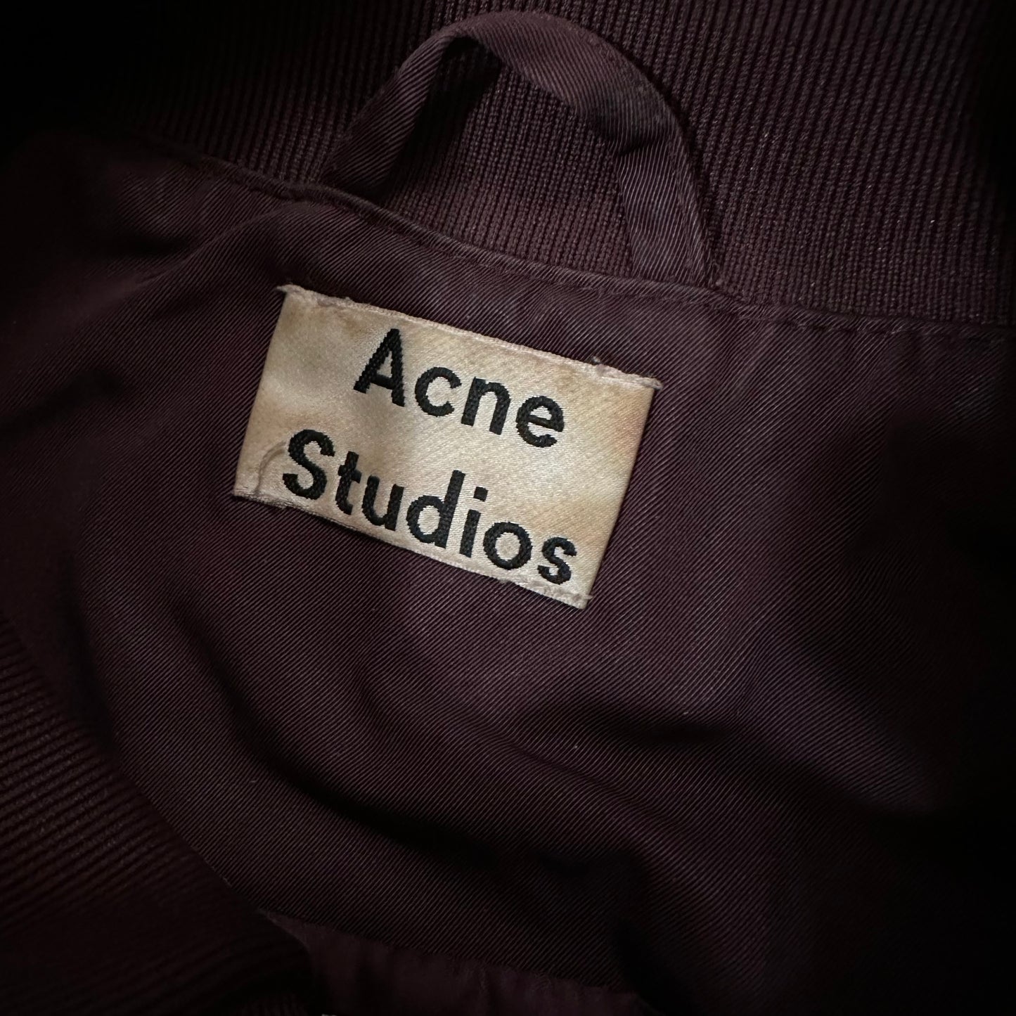 Acne Studios Aude Long Bomber Jacket