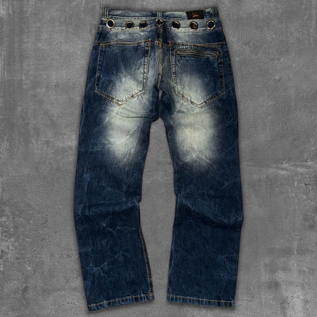 Y2k Kingz 2Waist Jeans