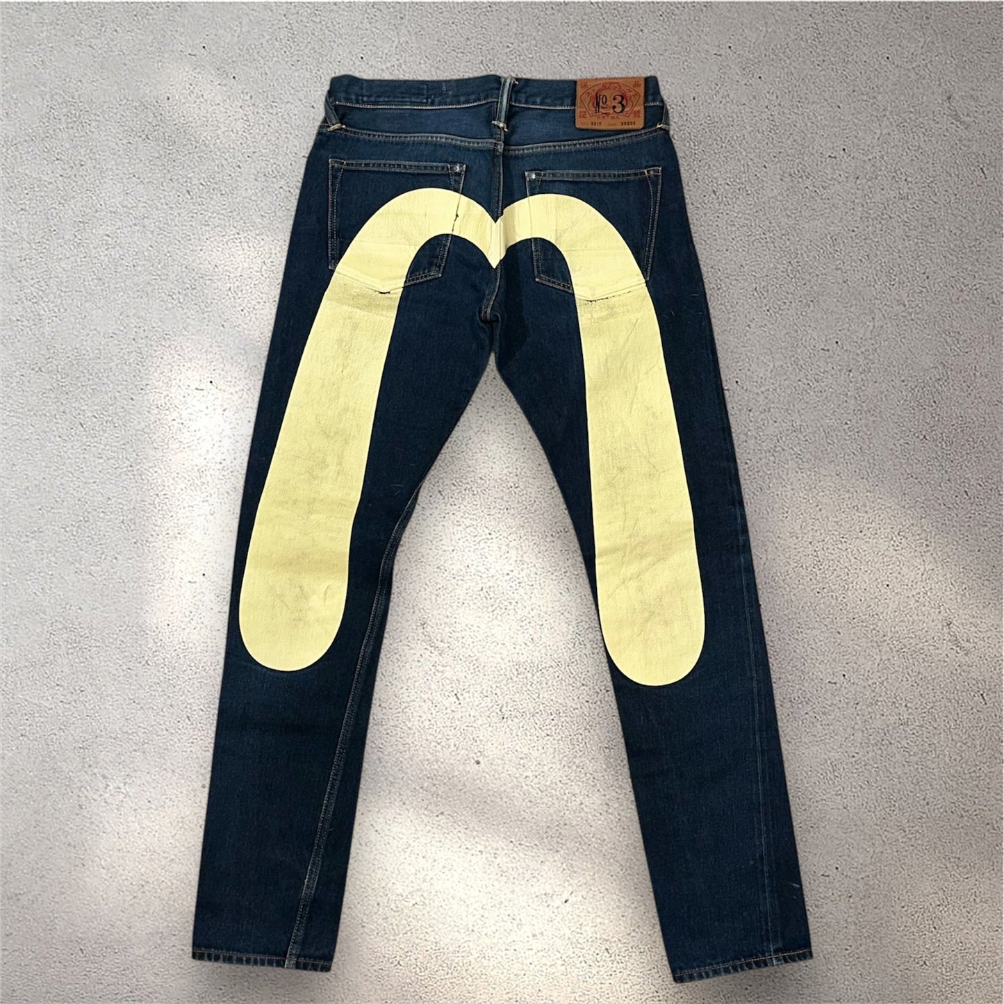 Evisu big logo jeans