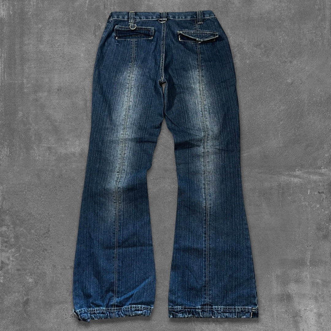Y2k X-Mail Flared Wmns Jeans