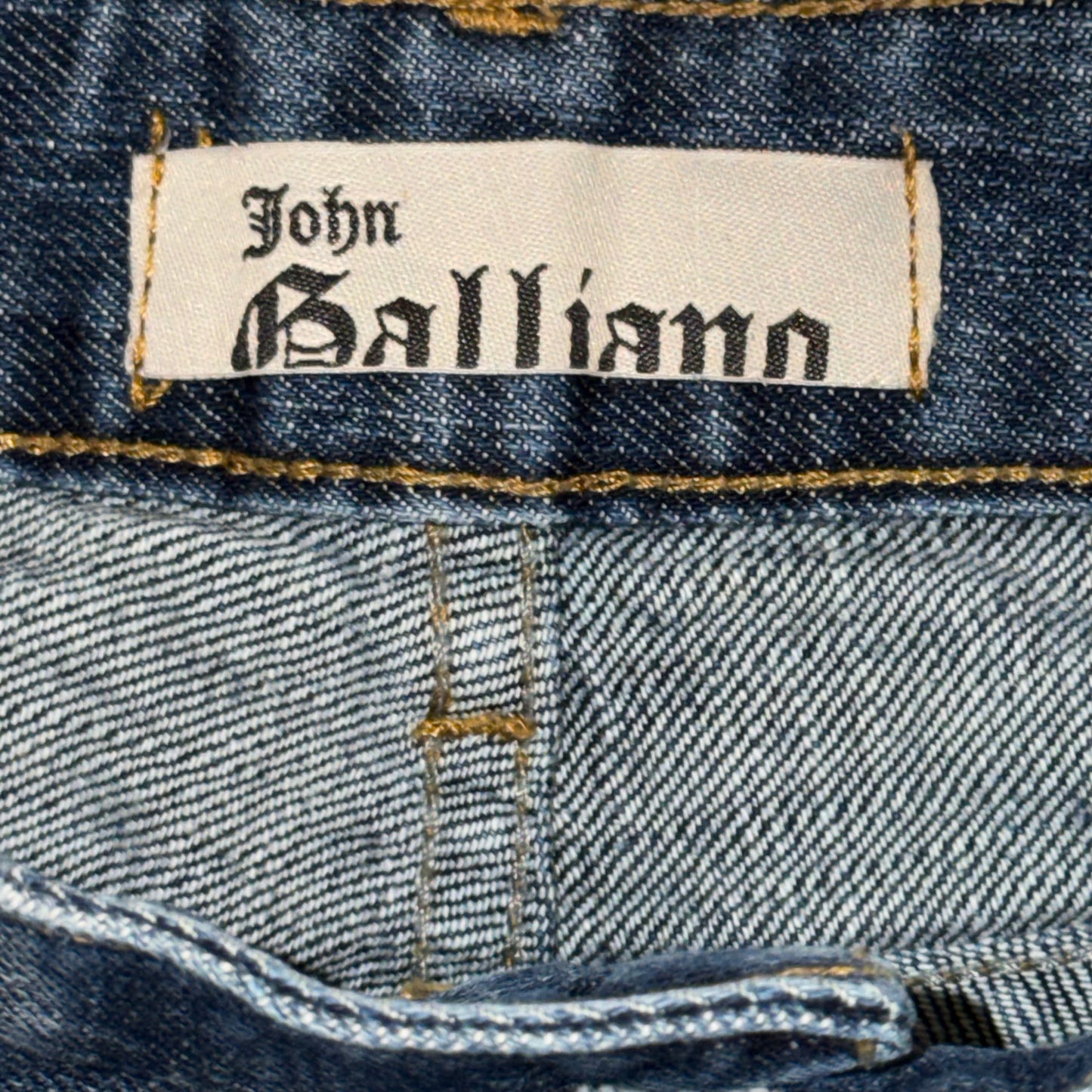 Y2k John Galliano Mini Skirt