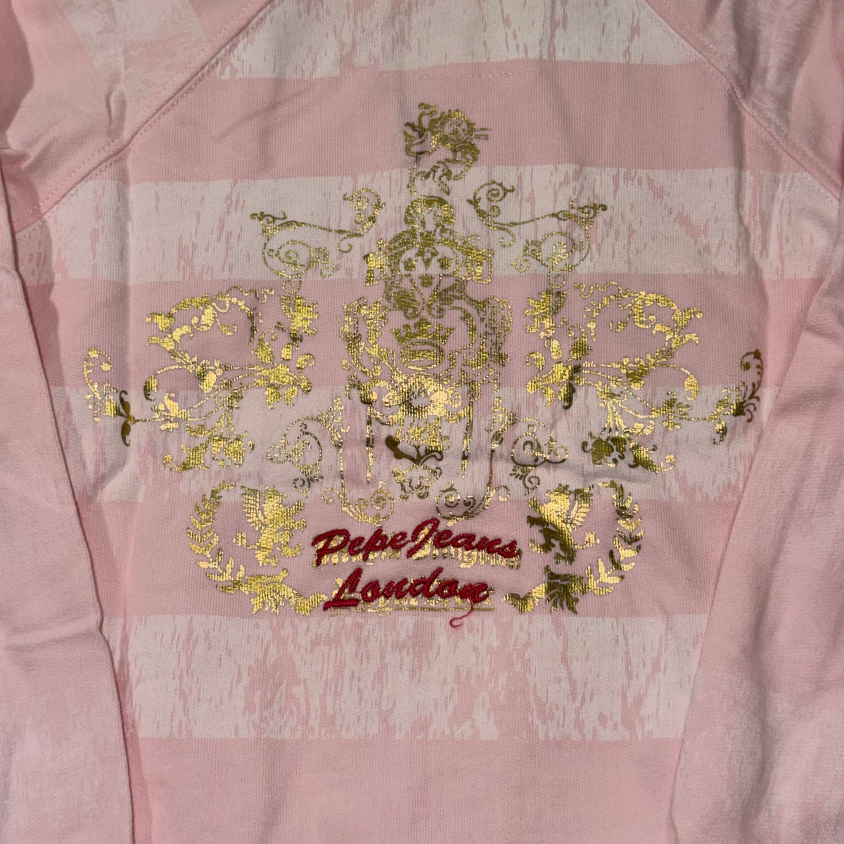 Y2k Pepe Jeans Wmns Cropped Zip-Up