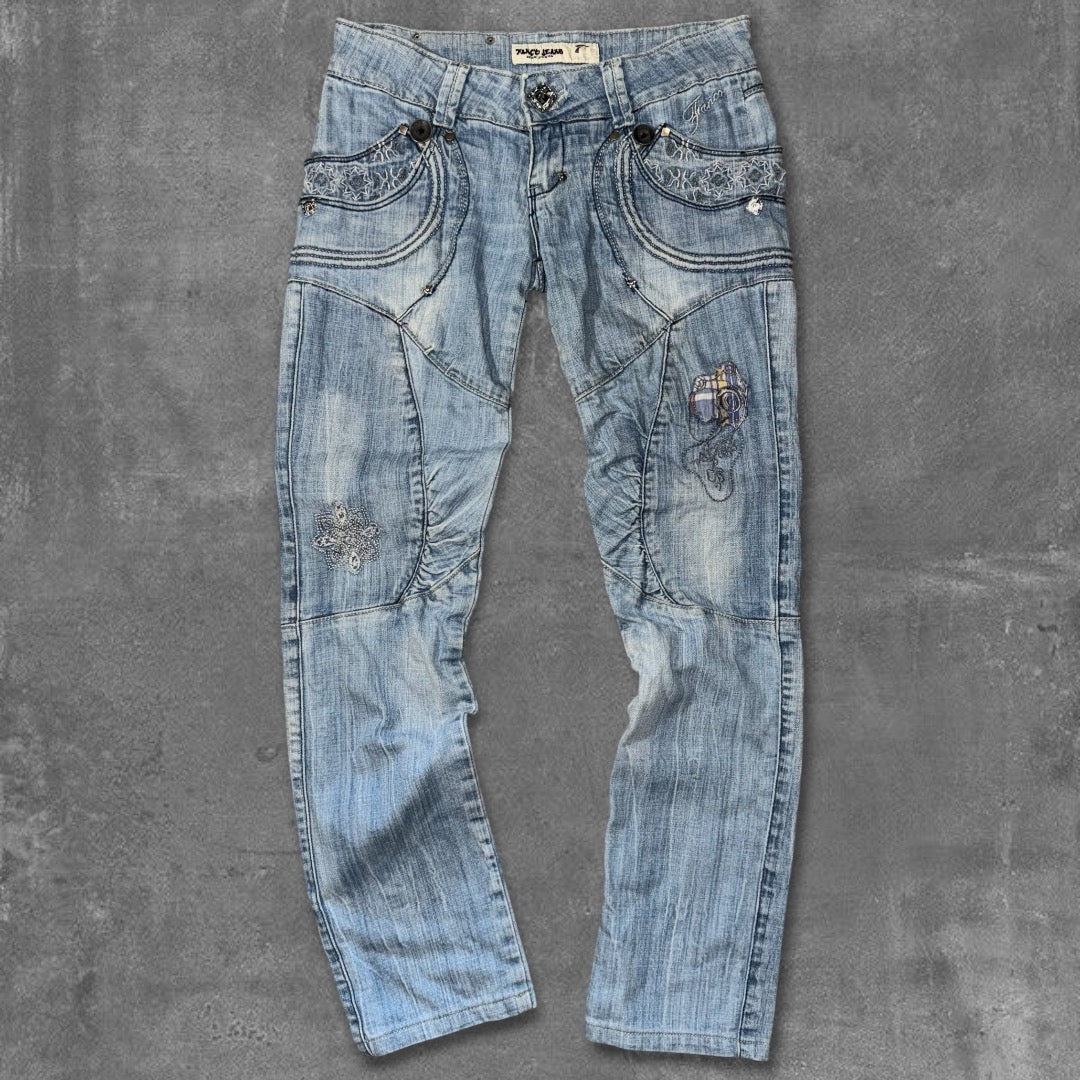 Y2k Japanese Brand Lowrise wmns Jeans