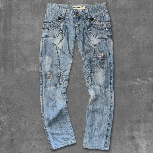 Y2k Japanese Brand Lowrise wmns Jeans